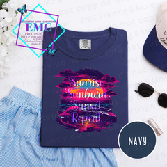 Sunrise Sunburn Sunset Repeat