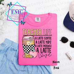 Teacher Life Latte