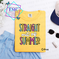 Straight Out Of Summer