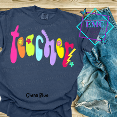 Groovy Teacher Tee