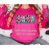Checkered Mama Sweatshirt