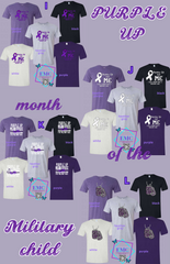 Purple Up Set I-L *Adult Plus Sizes 2XL-5XL*