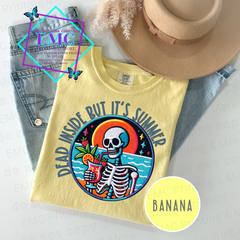 Dead Inside But It's Summer Skeleton