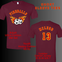 Fireballs Tee Shirt