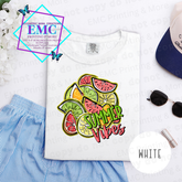 Summer Vibes Fruit Tee