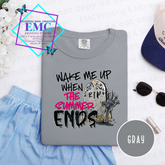 Wake Me Up When Summer Ends Zombie Completed Tee