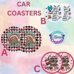 Teacher Car Coaster