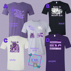 Purple Up Set A-D *Adult Plus Sizes" 2xl-5xl