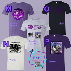 Purple Up Set M-P *Adult sizes 2XL-5XL*