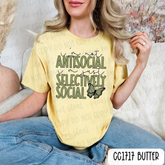 I'm Not Antisocial Tee
