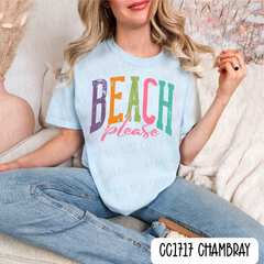 Beach Please Tee