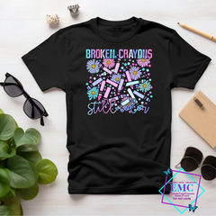 Broken Crayons Still Color Tee