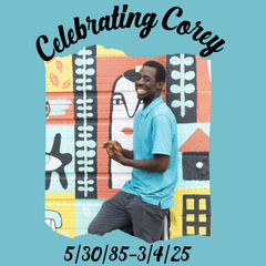 Celebrating Corey