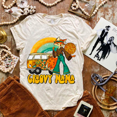 DTF Transfer Groovy Mama (3-5 Business Day TAT)