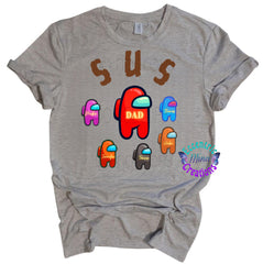SUS Dad Personalized Tee