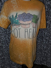 Pot Head Bleached Shirt/Sweatshirt