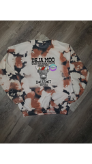 Deja Moo Bleached Shirt/Sweatshirt