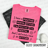 Positive Mental Attitude Tee