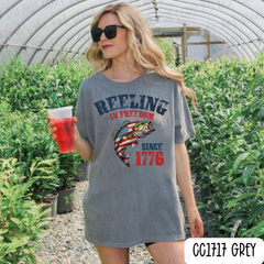 Reeling In Freedom Tee
