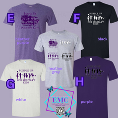 Purple Up Set E-H *Adult sizes Plus Sizes 2XL-5XL