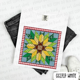 Sunflower Quilt Tee