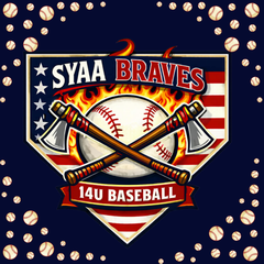 SYAA 14u Braves Hoodies