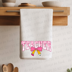 DTF Transfer Teacher Pink (3-5 Business Day TAT)