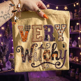 Very Witchy Faux Patchwork Tee