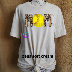 Softball Mom Leopard