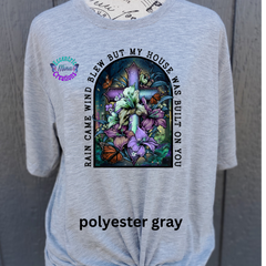 Rain came, wind blew, but my house was built on you Faith