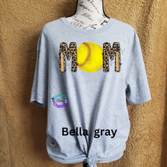 Softball Mom Leopard