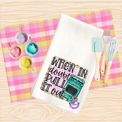 New Spring Kitchen Waffle Towels set#1