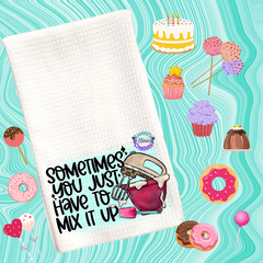 New Spring Kitchen Waffle Towels set#1