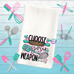 New Spring Kitchen Waffle Towels set#1