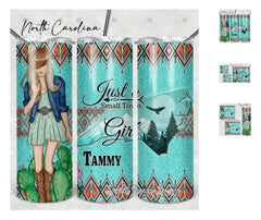 Small town girl 20oz tumbler any state