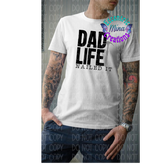 Dad life nailed it screen print