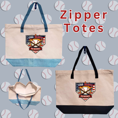 SYAA Braves Zipper Tote