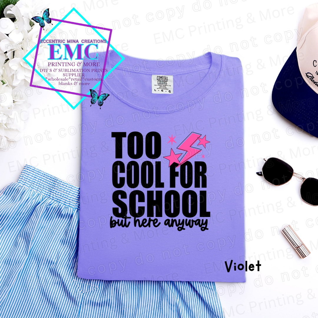 Girl Too Cool For School