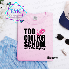 Girl Too Cool For School