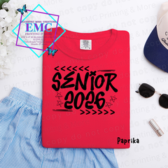 Black and White Senior