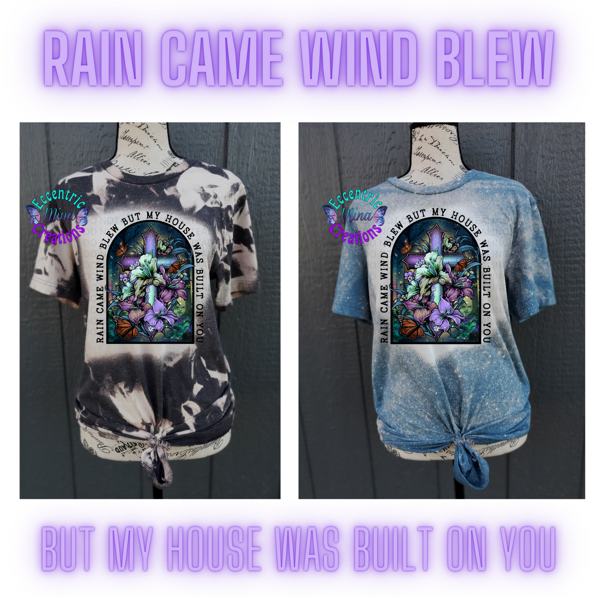 My House Was Built On You Bleached Shirt/Sweatshirt