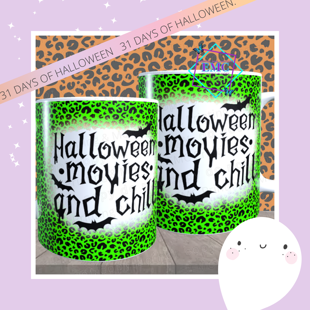 Halloween Movies and Chill Tumblers & Mugs