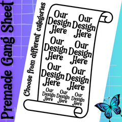 Upload Premade DTF Gang Sheet