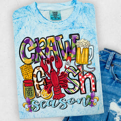 DTF Transfer Crawfish Season (3-5 Business Day TAT)