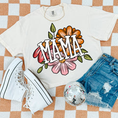 DTF Transfer Floral Mama (3-5 Business Day TAT)