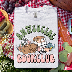 DTF Transfer Antisocial Book Club (3-5 Business Day TAT)