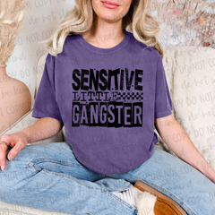 DTF Transfer Sensitive Little Gangster (3-5 Business Day TAT)