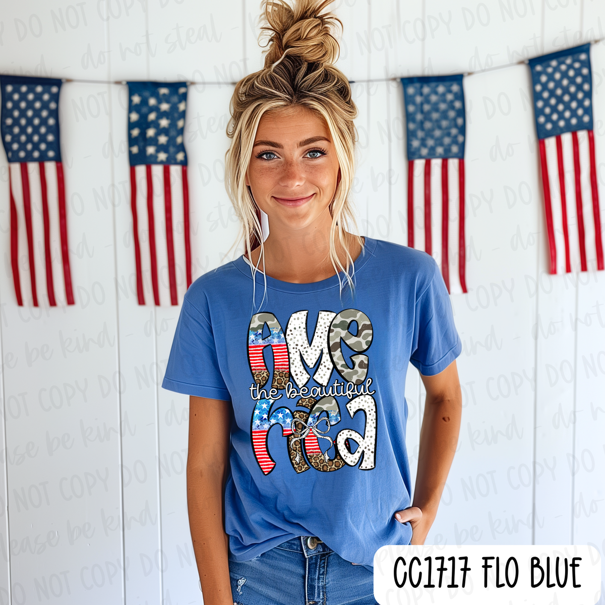 America The Beautiful Tee
