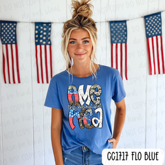 America The Beautiful Tee