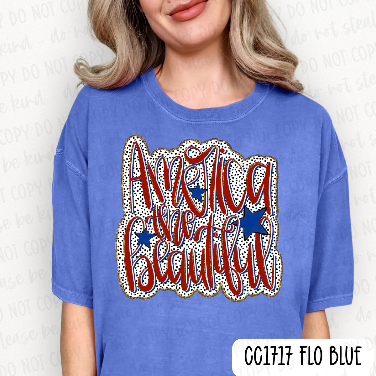 America The Beautiful Tee